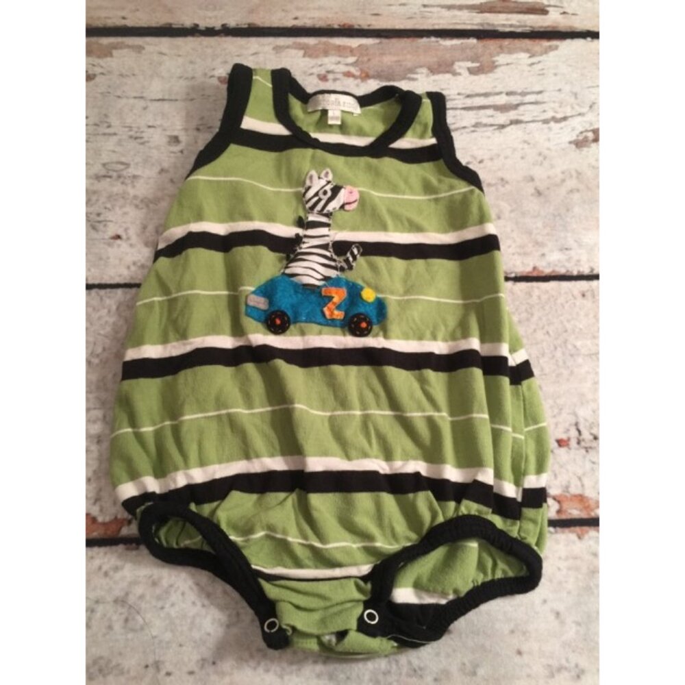 Victoria Kids Zebra Onesie Romper